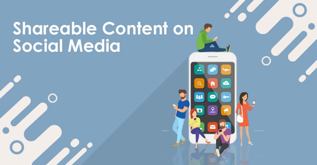 shareable content on social media